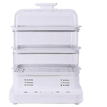 【中古】AURAVELT 電気蒸し器 3段 24L大容量 約9秒急速スチーム 食材のうまみを閉じ込めて時短調理 6つの自動メニュー 24時間予約 2時間保温 独立式汁受け皿で洗いやすい 多機能スチーマー 家庭用 (110v+ステンレス製蒸し器)【メーカー名】【メーカー型番】【ブランド名】AURAVELT スチームクッカー 【商品説明】AURAVELT 電気蒸し器 3段 24L大容量 約9秒急速スチーム 食材のうまみを閉じ込めて時短調理 6つの自動メニュー 24時間予約 2時間保温 独立式汁受け皿で洗いやすい 多機能スチーマー 家庭用 (110v+ステンレス製蒸し器)【24L大容量・3段自由組み替え】 24Lの大容量に対応した3段式の電気蒸し器です。食材の量や料理の種類に合わせて、1段・2段・3段を自由に組み替えて使用可能。複数の料【約9秒スチーム・便利な自動調理】 運転開始から約9秒で蒸気が立ち上がり、食材を効率よく加熱します。6種類の調理メニューに加え、24時間予約と2時間保温に対応。操作の手間を抑えながら、できたての蒸し料理を楽しめます。【厳選素材・お手入れしやすい設計】 食材に触れる部分には、毎日の調理に配慮した素材を採用。独立した汁受けトレーが食材から落ちる水分や油を受け止めるため、蒸し汁が本体にたまりにくく、使用後も分けて洗いやすい設計です。【朝食から夕食まで幅広く活躍】 野菜、卵、肉、魚、点心など、さまざまな食材の蒸し調理に対応。朝食の温めや作り置き、昼食、夕食まで幅広く使えます。火加減を細かく確認する手間が少なく、忙しい日にも役立つ家庭用の電気式蒸し器です。【安心のカスタマーサポート】 商品到着後、使用方法や商品についてご不明な点がございましたら、お気軽にお問い合わせください。お問い合わせ内容を確認後、24時間以内を目安に速やかに対応いたします。当店では初期不良に限り、商品到着から7日間は返品を 受付けております。お問い合わせ・メールにて不具合詳細をご連絡ください。他モールとの併売品の為、完売の際はキャンセルご連絡させて頂きます。中古品の商品タイトルに「限定」「初回」「保証」「DLコード」などの表記がありましても、特典・付属品・帯・保証等は付いておりません。電子辞書、コンパクトオーディオプレーヤー等のイヤホンは写真にありましても衛生上、基本お付けしておりません。※未使用品は除く品名に【import】【輸入】【北米】【海外】等の国内商品でないと把握できる表記商品について国内のDVDプレイヤー、ゲーム機で稼働しない場合がございます。予めご了承の上、購入ください。掲載と付属品が異なる場合は確認のご連絡をさせて頂きます。ご注文からお届けまで1、ご注文⇒ご注文は24時間受け付けております。2、注文確認⇒ご注文後、当店から注文確認メールを送信します。3、お届けまで3〜10営業日程度とお考えください。4、入金確認⇒前払い決済をご選択の場合、ご入金確認後、配送手配を致します。5、出荷⇒配送準備が整い次第、出荷致します。配送業者、追跡番号等の詳細をメール送信致します。6、到着⇒出荷後、1〜3日後に商品が到着します。　※離島、北海道、九州、沖縄は遅れる場合がございます。予めご了承下さい。お電話でのお問合せは少人数で運営の為受け付けておりませんので、お問い合わせ・メールにてお願い致します。営業時間　月〜金　11:00〜18:00★お客様都合によるご注文後のキャンセル・返品はお受けしておりませんのでご了承ください。0