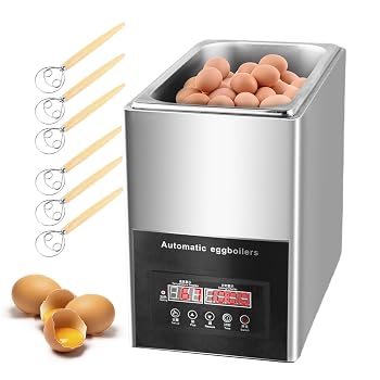 【中古】業務用エッグボイラー 電気エッグクッカー 温度調節機能付き 30~90°C | 朝のお茶屋さんに最適なプロ仕様の大容量エッグクッカー 最大50個の卵を収納可能 (エッグビーター6個付き)【メーカー名】【メーカー型番】【ブランド名】WJFRBLUCK(小さな店) スチームクッカー 【商品説明】業務用エッグボイラー 電気エッグクッカー 温度調節機能付き 30~90°C | 朝のお茶屋さんに最適なプロ仕様の大容量エッグクッカー 最大50個の卵を収納可能 (エッグビーター6個付き)【大容量エッグクッカー】最大800Wの電力を備えたこの業務用9Lエッグボイラーは、一度に最大50個の卵を処理できるため、忙しいキッチンやレストランでの業務用として適しており、大量の卵を効率的に調理できます。【時間と温度調節可能】プロ仕様の大容量エッグクッカーにはタイミング機能があり、調理時間を0?99分の間で任意に設定できるため、毎回卵が適切に調理されます。30?90℃の温度制御設定が組み込まれており、製造プロセスをより適切に制御できます。【使いやすさ】ワンボタンエッグクッカーは、面倒な卵の茹で方に別れを告げます。自動コントロールパネルは使いやすく、おいしい温泉卵を簡単に作ることができます。排水口は掃除が簡単で、独立した温度リミッターが機械の空焚きを防ぎます。【便利で速い】自動半熟卵半熟卵マシンは、卵の調理から推測を排除し、毎回一貫した結果を保証します。電気卵調理器は使いやすく、水を追加し、指定されたスロットに卵を入れ、タイマーを設定するだけで、あとは機械に任せます。【コンパクトなデザイン】このエッグボイラーはコンパクトなデザインなので、使用していないときは簡単に保管でき、ステンレススチール構造により長持ちします。寸法は7.5×16×11.4インチで、卵の調理プロセスを合理化したい商業キッチンに最適です。当店では初期不良に限り、商品到着から7日間は返品を 受付けております。お問い合わせ・メールにて不具合詳細をご連絡ください。他モールとの併売品の為、完売の際はキャンセルご連絡させて頂きます。中古品の商品タイトルに「限定」「初回」「保証」「DLコード」などの表記がありましても、特典・付属品・帯・保証等は付いておりません。電子辞書、コンパクトオーディオプレーヤー等のイヤホンは写真にありましても衛生上、基本お付けしておりません。※未使用品は除く品名に【import】【輸入】【北米】【海外】等の国内商品でないと把握できる表記商品について国内のDVDプレイヤー、ゲーム機で稼働しない場合がございます。予めご了承の上、購入ください。掲載と付属品が異なる場合は確認のご連絡をさせて頂きます。ご注文からお届けまで1、ご注文⇒ご注文は24時間受け付けております。2、注文確認⇒ご注文後、当店から注文確認メールを送信します。3、お届けまで3〜10営業日程度とお考えください。4、入金確認⇒前払い決済をご選択の場合、ご入金確認後、配送手配を致します。5、出荷⇒配送準備が整い次第、出荷致します。配送業者、追跡番号等の詳細をメール送信致します。6、到着⇒出荷後、1〜3日後に商品が到着します。　※離島、北海道、九州、沖縄は遅れる場合がございます。予めご了承下さい。お電話でのお問合せは少人数で運営の為受け付けておりませんので、お問い合わせ・メールにてお願い致します。営業時間　月〜金　11:00〜18:00★お客様都合によるご注文後のキャンセル・返品はお受けしておりませんのでご了承ください。0