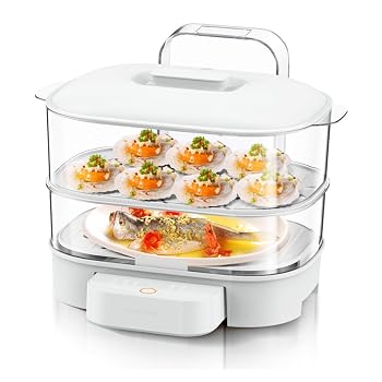 【中古】FUZHCY(たけち) 電気蒸し器多機能家庭用電気蒸し器フードウォーマー電気蒸し器【メーカー名】【メーカー型番】【ブランド名】FUZHCY(たけち) スチームクッカー 【商品説明】FUZHCY(たけち) 電気蒸し器多機能家庭用電気蒸し器フードウォーマー電気蒸し器食品グレードの素材：耐熱性、変形なし、安全で無害、お手入れが簡単で健康的。大容量の水槽で簡単に調理が完了し、分解しやすい設計でいつでも「持久力」に水を加えることができます。乾式燃焼防止システム、電源オフ保護：水タンク内の水が使い果たされると、機械の加熱管が機能しなくなります。水が乾燥していない場合は、安全を確保するために、蒸気を排出する前にスチーマーに水を補充する必要があります。15Sの急速蒸気出力：102℃の高温蒸気が全方向に浸透し、食品の栄養をすばやく閉じ込めます。エネルギー収集リング構造：蒸気をすばやく加熱し、すばやく均一に加熱し、食品は新鮮で柔らかくなります。当店では初期不良に限り、商品到着から7日間は返品を 受付けております。お問い合わせ・メールにて不具合詳細をご連絡ください。他モールとの併売品の為、完売の際はキャンセルご連絡させて頂きます。中古品の商品タイトルに「限定」「初回」「保証」「DLコード」などの表記がありましても、特典・付属品・帯・保証等は付いておりません。電子辞書、コンパクトオーディオプレーヤー等のイヤホンは写真にありましても衛生上、基本お付けしておりません。※未使用品は除く品名に【import】【輸入】【北米】【海外】等の国内商品でないと把握できる表記商品について国内のDVDプレイヤー、ゲーム機で稼働しない場合がございます。予めご了承の上、購入ください。掲載と付属品が異なる場合は確認のご連絡をさせて頂きます。ご注文からお届けまで1、ご注文⇒ご注文は24時間受け付けております。2、注文確認⇒ご注文後、当店から注文確認メールを送信します。3、お届けまで3〜10営業日程度とお考えください。4、入金確認⇒前払い決済をご選択の場合、ご入金確認後、配送手配を致します。5、出荷⇒配送準備が整い次第、出荷致します。配送業者、追跡番号等の詳細をメール送信致します。6、到着⇒出荷後、1〜3日後に商品が到着します。　※離島、北海道、九州、沖縄は遅れる場合がございます。予めご了承下さい。お電話でのお問合せは少人数で運営の為受け付けておりませんので、お問い合わせ・メールにてお願い致します。営業時間　月〜金　11:00〜18:00★お客様都合によるご注文後のキャンセル・返品はお受けしておりませんのでご了承ください。0