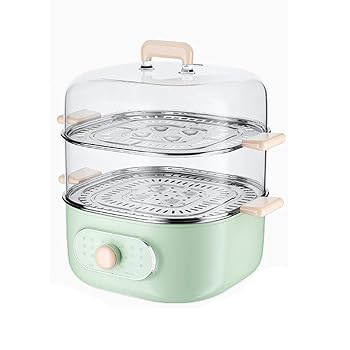 【中古】FUZHCY(たけち) 大容量電気蒸し器多機能家庭用2層電気蒸し器フードスチーマー【メーカー名】【メーカー型番】【ブランド名】FUZHCY(たけち) スチームクッカー 【商品説明】FUZHCY(たけち) 大容量電気蒸し器多機能家庭用2層電気蒸し器フードスチーマーPC素材：無毒で高温耐性があり、食品の状態がはっきりと見えます。水不足と停電：水位が低すぎると、ポット内の水位が自動的にオフになり、インテリジェントな温度センサーモニターがあなたの家をしっかりと保護します。食品接触グレードのステンレス鋼は、清掃が簡単で、安全で、耐久性があり、変形しにくいです。排気ポート：浚渫蒸気、ドレン圧力。水位スケールラインがプロンプトを表示し、時間に応じて水を追加し、追加する水量を把握します。当店では初期不良に限り、商品到着から7日間は返品を 受付けております。お問い合わせ・メールにて不具合詳細をご連絡ください。他モールとの併売品の為、完売の際はキャンセルご連絡させて頂きます。中古品の商品タイトルに「限定」「初回」「保証」「DLコード」などの表記がありましても、特典・付属品・帯・保証等は付いておりません。電子辞書、コンパクトオーディオプレーヤー等のイヤホンは写真にありましても衛生上、基本お付けしておりません。※未使用品は除く品名に【import】【輸入】【北米】【海外】等の国内商品でないと把握できる表記商品について国内のDVDプレイヤー、ゲーム機で稼働しない場合がございます。予めご了承の上、購入ください。掲載と付属品が異なる場合は確認のご連絡をさせて頂きます。ご注文からお届けまで1、ご注文⇒ご注文は24時間受け付けております。2、注文確認⇒ご注文後、当店から注文確認メールを送信します。3、お届けまで3〜10営業日程度とお考えください。4、入金確認⇒前払い決済をご選択の場合、ご入金確認後、配送手配を致します。5、出荷⇒配送準備が整い次第、出荷致します。配送業者、追跡番号等の詳細をメール送信致します。6、到着⇒出荷後、1〜3日後に商品が到着します。　※離島、北海道、九州、沖縄は遅れる場合がございます。予めご了承下さい。お電話でのお問合せは少人数で運営の為受け付けておりませんので、お問い合わせ・メールにてお願い致します。営業時間　月〜金　11:00〜18:00★お客様都合によるご注文後のキャンセル・返品はお受けしておりませんのでご了承ください。0