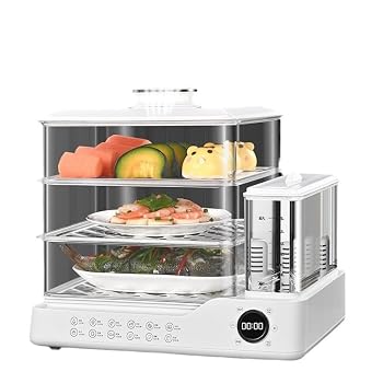 【中古】電気蒸し器 大容量 三層 蒸し器 多機能 自動電源オフ タイマー付き 簡単操作 24H予約 暖野菜 調理家電 家庭用【メーカー名】【メーカー型番】【ブランド名】ノーブランド品 スチームクッカー 【商品説明】電気蒸し器 大容量 三層 蒸し器 多機能 自動電源オフ タイマー付き 簡単操作 24H予約 暖野菜 調理家電 家庭用8-24Lの容量を持つ3層設計で、個人または家族のニーズに応え、ディナーパーティーの料理準備にも最適です。レストラン、バー、カフェ、家庭で幅広く活用できます。食品グレードのPC素材を使用し、内容物が一目で確認可能。蒸しラックは304ステンレス鋼製で、無毒・無臭・耐久性に優れています。エネルギーを効率的に集める沈没加熱ケトルでスムーズな蒸気放出が可能です。5S瞬間蒸し技術により、360°での循環加熱が実現。香りを引き立て、肉汁を封じ込めることで、肉の栄養と新鮮さを保ちます。沸騰よりも早く、エネルギー効率が高く、健康にも良い調理法です。安全性を重視したインテリジェントな乾燥防止機能も搭載しています。簡単なタッチ操作で、年配の方でも使いやすく設計されています。24時間の予約機能を備え、忙しい日常の後でも温かい食事を楽しむことができます。調理時間を自由に設定可能。蒸し料理は沸騰よりも速く、よりエネルギー効率が高いため、あなたの健康をサポートします。当店では初期不良に限り、商品到着から7日間は返品を 受付けております。お問い合わせ・メールにて不具合詳細をご連絡ください。他モールとの併売品の為、完売の際はキャンセルご連絡させて頂きます。中古品の商品タイトルに「限定」「初回」「保証」「DLコード」などの表記がありましても、特典・付属品・帯・保証等は付いておりません。電子辞書、コンパクトオーディオプレーヤー等のイヤホンは写真にありましても衛生上、基本お付けしておりません。※未使用品は除く品名に【import】【輸入】【北米】【海外】等の国内商品でないと把握できる表記商品について国内のDVDプレイヤー、ゲーム機で稼働しない場合がございます。予めご了承の上、購入ください。掲載と付属品が異なる場合は確認のご連絡をさせて頂きます。ご注文からお届けまで1、ご注文⇒ご注文は24時間受け付けております。2、注文確認⇒ご注文後、当店から注文確認メールを送信します。3、お届けまで3〜10営業日程度とお考えください。4、入金確認⇒前払い決済をご選択の場合、ご入金確認後、配送手配を致します。5、出荷⇒配送準備が整い次第、出荷致します。配送業者、追跡番号等の詳細をメール送信致します。6、到着⇒出荷後、1〜3日後に商品が到着します。　※離島、北海道、九州、沖縄は遅れる場合がございます。予めご了承下さい。お電話でのお問合せは少人数で運営の為受け付けておりませんので、お問い合わせ・メールにてお願い致します。営業時間　月〜金　11:00〜18:00★お客様都合によるご注文後のキャンセル・返品はお受けしておりませんのでご了承ください。0