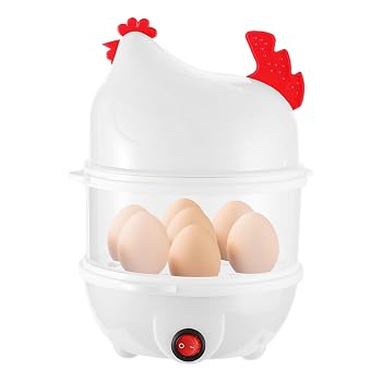 【中古】エッグクッカー - 食事用二層スチーマー チキン型エッグボイラー 家庭/キャンプ/学校用【メーカー名】【メーカー型番】【ブランド名】Generic スチームクッカー 【商品説明】エッグクッカー - 食事用二層スチーマー チキン型エッグボイラー 家庭/キャンプ/学校用【束ね調理】二段構造なので、一度に卵のバッチを効果的に蒸します。 シェル/ハード設定と均一な高速加熱により、完璧な調理を一貫して行えます。【実用性】耐久性のある食品グレードのPPを使用し、取り外し可能なスチームトレイとクランクレス設計により、メンテナンスがほとんど必要ない効率的な洗浄を実現し、使いやすさを最大限に引き出します。【多機能】万能スチーマーとして設計されたこのキッチン家電は、ロール、野菜、卵を効率的に管理し、日常の使用を簡素化します。省スペース - 小さなスペース用に特別に設計されたコンパクトなエッグクッカー。機能を損なうことなく便利に整理できる最適化された設計により、寮に最適な効率的な収納ソリューションです。安全性の向上:自動シャットオフ機能と水位保護機能により、キッチンで安全に使用でき、過熱を防ぎ、安心です。当店では初期不良に限り、商品到着から7日間は返品を 受付けております。お問い合わせ・メールにて不具合詳細をご連絡ください。他モールとの併売品の為、完売の際はキャンセルご連絡させて頂きます。中古品の商品タイトルに「限定」「初回」「保証」「DLコード」などの表記がありましても、特典・付属品・帯・保証等は付いておりません。電子辞書、コンパクトオーディオプレーヤー等のイヤホンは写真にありましても衛生上、基本お付けしておりません。※未使用品は除く品名に【import】【輸入】【北米】【海外】等の国内商品でないと把握できる表記商品について国内のDVDプレイヤー、ゲーム機で稼働しない場合がございます。予めご了承の上、購入ください。掲載と付属品が異なる場合は確認のご連絡をさせて頂きます。ご注文からお届けまで1、ご注文⇒ご注文は24時間受け付けております。2、注文確認⇒ご注文後、当店から注文確認メールを送信します。3、お届けまで3〜10営業日程度とお考えください。4、入金確認⇒前払い決済をご選択の場合、ご入金確認後、配送手配を致します。5、出荷⇒配送準備が整い次第、出荷致します。配送業者、追跡番号等の詳細をメール送信致します。6、到着⇒出荷後、1〜3日後に商品が到着します。　※離島、北海道、九州、沖縄は遅れる場合がございます。予めご了承下さい。お電話でのお問合せは少人数で運営の為受け付けておりませんので、お問い合わせ・メールにてお願い致します。営業時間　月〜金　11:00〜18:00★お客様都合によるご注文後のキャンセル・返品はお受けしておりませんのでご了承ください。0