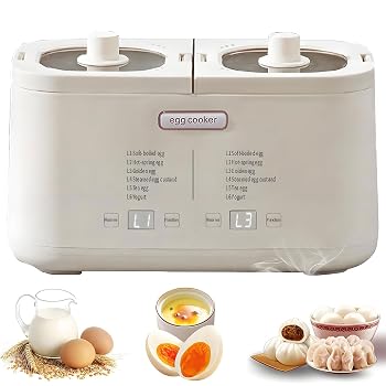 【中古】電気卵調理器、ステンレススチールボウル付きスマート卵調理器、卵8個入り電気ポーチドエッグメーカー、デュアル温度コントロール、6つの調理モード、24時間スマート予約、家庭用寮用【メーカー名】【メーカー型番】【ブランド名】ノーブランド品 スチームクッカー 【商品説明】電気卵調理器、ステンレススチールボウル付きスマート卵調理器、卵8個入り電気ポーチドエッグメーカー、デュアル温度コントロール、6つの調理モード、24時間スマート予約、家庭用寮用デュアルゾーン調理と独立温度調節：アップグレードされたエッグスチーマーはデュアルゾーン調理機能を搭載。片方の調理室でゆで卵を、もう片方の調理室でポーチドエッグやカスタードを蒸すことができます。独立した温度調節機能により、最大8個の卵を一度に簡単に調理できます。忙しい朝や家族の朝食に最適です。6つのスマートプリセット：この電気卵調理器には、ポーチドエッグやヨーグルト用の6つのインテリジェントメニューが搭載されています。ボタンを押すだけで、完璧な半熟、半熟、固ゆで卵が作れます。もう迷う必要はありません！味を損なうことなく、手軽さを求めるキッチンに最適です。食品安全で耐久性のある構造：食品グレードのポリプロピレンとステンレススチール製のボウルで作られた当社のエッグボイラーは、BPAフリー、耐熱性、お手入れのしやすさを特徴としています。プラスチック臭を一切感じさせず、ヘルシーな調理を実現します。健康志向の家庭に欠かせない製品です。24時間タイマーとカウントダウン表示：24時間スマートタイマーと見やすいLEDディスプレイで、事前に献立を立てられます。朝起きたらポーチドエッグが完成していたり、夕食の蒸し料理の予約もできます。献立作りをしている人や忙しいビジネスマンにとって、まさに画期的な製品です。ユーザーフレンドリーなデザイン: 自動ブザーを搭載したこの卵ポーチパンは、卵の準備ができたら警告し、加熱しすぎを防ぎ、あらゆる食事に最適な味と食感を保証します。母の日、新築祝い、または新米ママへのギフトに最適です。当店では初期不良に限り、商品到着から7日間は返品を 受付けております。お問い合わせ・メールにて不具合詳細をご連絡ください。他モールとの併売品の為、完売の際はキャンセルご連絡させて頂きます。中古品の商品タイトルに「限定」「初回」「保証」「DLコード」などの表記がありましても、特典・付属品・帯・保証等は付いておりません。電子辞書、コンパクトオーディオプレーヤー等のイヤホンは写真にありましても衛生上、基本お付けしておりません。※未使用品は除く品名に【import】【輸入】【北米】【海外】等の国内商品でないと把握できる表記商品について国内のDVDプレイヤー、ゲーム機で稼働しない場合がございます。予めご了承の上、購入ください。掲載と付属品が異なる場合は確認のご連絡をさせて頂きます。ご注文からお届けまで1、ご注文⇒ご注文は24時間受け付けております。2、注文確認⇒ご注文後、当店から注文確認メールを送信します。3、お届けまで3〜10営業日程度とお考えください。4、入金確認⇒前払い決済をご選択の場合、ご入金確認後、配送手配を致します。5、出荷⇒配送準備が整い次第、出荷致します。配送業者、追跡番号等の詳細をメール送信致します。6、到着⇒出荷後、1〜3日後に商品が到着します。　※離島、北海道、九州、沖縄は遅れる場合がございます。予めご了承下さい。お電話でのお問合せは少人数で運営の為受け付けておりませんので、お問い合わせ・メールにてお願い致します。営業時間　月〜金　11:00〜18:00★お客様都合によるご注文後のキャンセル・返品はお受けしておりませんのでご了承ください。0