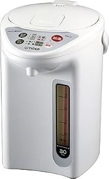 【中古】TIGER マイコン電動ポット 2.2L アーバンホワイト PDK-A220-WU【メーカー名】【メーカー型番】【ブランド名】タイガー魔法瓶(TIGER) 電気ポット 【商品説明】TIGER マイコン電動ポット 2.2L アーバンホワイト PDK-A220-WUメーカー型番: PDK-A220サイズ(約): 幅21.2×奥行28.0×高さ25.4(cm)重量(約): 2.1Kg消費電力: 湯わかし電力/905W、平均保温電力/36W材質: 本体/ポリプロピレン、内容器/ステンレス(フッ素加工)当店では初期不良に限り、商品到着から7日間は返品を 受付けております。お問い合わせ・メールにて不具合詳細をご連絡ください。他モールとの併売品の為、完売の際はキャンセルご連絡させて頂きます。中古品の商品タイトルに「限定」「初回」「保証」「DLコード」などの表記がありましても、特典・付属品・帯・保証等は付いておりません。電子辞書、コンパクトオーディオプレーヤー等のイヤホンは写真にありましても衛生上、基本お付けしておりません。※未使用品は除く品名に【import】【輸入】【北米】【海外】等の国内商品でないと把握できる表記商品について国内のDVDプレイヤー、ゲーム機で稼働しない場合がございます。予めご了承の上、購入ください。掲載と付属品が異なる場合は確認のご連絡をさせて頂きます。ご注文からお届けまで1、ご注文⇒ご注文は24時間受け付けております。2、注文確認⇒ご注文後、当店から注文確認メールを送信します。3、お届けまで3〜10営業日程度とお考えください。4、入金確認⇒前払い決済をご選択の場合、ご入金確認後、配送手配を致します。5、出荷⇒配送準備が整い次第、出荷致します。配送業者、追跡番号等の詳細をメール送信致します。6、到着⇒出荷後、1〜3日後に商品が到着します。　※離島、北海道、九州、沖縄は遅れる場合がございます。予めご了承下さい。お電話でのお問合せは少人数で運営の為受け付けておりませんので、お問い合わせ・メールにてお願い致します。営業時間　月〜金　11:00〜18:00★お客様都合によるご注文後のキャンセル・返品はお受けしておりませんのでご了承ください。0
