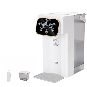 【中古】Tonain 瞬間湯沸かし器 ウォーターサーバー 12段階温度調整 温水 常温の水 3L 2000Wハイパワー 3秒即湯 安全設計 家庭 キッチン オフィス 子供 老人用 ホーム キッチン (110V/3L,デュアルディスプレイ+フィルターエレメント+ブラケット[ホワイト])【メーカー名】【メーカー型番】【ブランド名】Tonain 電気ポット 【商品説明】Tonain 瞬間湯沸かし器 ウォーターサーバー 12段階温度調整 温水 常温の水 3L 2000Wハイパワー 3秒即湯 安全設計 家庭 キッチン オフィス 子供 老人用 ホーム キッチン (110V/3L,デュアルディスプレイ+フィルターエレメント+ブラケット[ホワイト])【温度と容量の選択】：独立したコントロールボタンを使用して、7つの異なる温度設定)25、45、65、55、75、85、99度)から選択します。簡単なタッチであらゆる飲み物のニーズを満たします。また、お好みの水量に合わせて10種類の容量設定)50、100、150、200、250、300、350、400、450、500ml)からお選びいただけます。【食品グレードの素材】：水タンクから出口まで、当社の急速加熱ウォーターディスペンサーは食品グレードの素材で作られています。渦流を通じて水の一滴一滴を均一に加熱するナノレアアース厚膜ヒーターを備えています。 (蒸留水やミネラルウォーターを使用するとさらに美味しくなります。)【大容量】：3Lの水タンクを備えた給湯器は、毎日の飲料ニーズを満たすことができ、水を補充する回数を減らします。透明マット処理された表面により、水位が透明で目立ちます。本体面積はA4用紙程度なので、保管しやすく省スペースです。【3秒の急速加熱】：高度なデュアルスピード加熱技術により、わずか3秒で迅速なお湯をお楽しみいただけます。待ち時間に別れを告げ、同時にエネルギーを節約します。すべてのカップが健康的な水で満たされることを保証するために、空洞の沸騰した水はもう必要ありません。【分解不要の自動洗浄】：最初の起動時または再起動中に、水ボタンを押すだけです。旋回動作により古い水を排出し、室温の水を生成し、機械を分解することなく水路を徹底的に洗浄します。これにより、水質と健康状態が確実に維持されます。当店では初期不良に限り、商品到着から7日間は返品を 受付けております。お問い合わせ・メールにて不具合詳細をご連絡ください。他モールとの併売品の為、完売の際はキャンセルご連絡させて頂きます。中古品の商品タイトルに「限定」「初回」「保証」「DLコード」などの表記がありましても、特典・付属品・帯・保証等は付いておりません。電子辞書、コンパクトオーディオプレーヤー等のイヤホンは写真にありましても衛生上、基本お付けしておりません。※未使用品は除く品名に【import】【輸入】【北米】【海外】等の国内商品でないと把握できる表記商品について国内のDVDプレイヤー、ゲーム機で稼働しない場合がございます。予めご了承の上、購入ください。掲載と付属品が異なる場合は確認のご連絡をさせて頂きます。ご注文からお届けまで1、ご注文⇒ご注文は24時間受け付けております。2、注文確認⇒ご注文後、当店から注文確認メールを送信します。3、お届けまで3〜10営業日程度とお考えください。4、入金確認⇒前払い決済をご選択の場合、ご入金確認後、配送手配を致します。5、出荷⇒配送準備が整い次第、出荷致します。配送業者、追跡番号等の詳細をメール送信致します。6、到着⇒出荷後、1〜3日後に商品が到着します。　※離島、北海道、九州、沖縄は遅れる場合がございます。予めご了承下さい。お電話でのお問合せは少人数で運営の為受け付けておりませんので、お問い合わせ・メールにてお願い致します。営業時間　月〜金　11:00〜18:00★お客様都合によるご注文後のキャンセル・返品はお受けしておりませんのでご了承ください。0