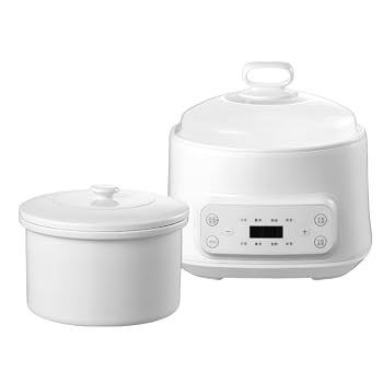 【中古】Kirnuo電気鍋 電気ポット 電気鍋 全自動分離型シチューポット 電気煮込み鍋 セラミックスープ鍋 多機能鍋 ??家庭用多機能分離可能なシチューポット、全自動スープシチュー保温調理鍋 ?煮? コンパクト 電気なべ 保温機能 保温 調理鍋 煮込み料理 簡単 時短 (3L 大型磁器ブラダー)【メーカー名】【メーカー型番】【ブランド名】Kirnuo 電気ポット 【商品説明】Kirnuo電気鍋 電気ポット 電気鍋 全自動分離型シチューポット 電気煮込み鍋 セラミックスープ鍋 多機能鍋 ??家庭用多機能分離可能なシチューポット、全自動スープシチュー保温調理鍋 ?煮? コンパクト 電気なべ 保温機能 保温 調理鍋 煮込み料理 簡単 時短 (3L 大型磁器ブラダー)【ワイドハンドル蓋】幅広ハンドル蓋は火傷を効果的に防止します。快適なリングハンドルで水や食材を追加しやすく、シチューポットのリングハンドルは簡単に移動できます。煮込みが上手なだけではなく、使いやすさにもこだわります。【こぼれ防止溝】鍋の溝設計により、長時間の調理中に鍋の底が溢れるのを防ぐことができ、静かな冷却と効率的な放熱フェンスにより、長時間の作業がより安全になります。【空焚き防止設計】PTC加熱を採用し、空焚き防止と停電保護：水が急速に沸騰した後の電力は半分になり、弱火、水不足、停電の場合はゆっくり沸騰して空焚きを防ぎます。【24時間予約機能】自動調理で早起きする必要はありません。簡単操作：蒸す・煮るは全自動で調理完了後は自動で保温機能に入ります。夜更かしや残業をしても、どんなに忙しくても食事で栄養を与え、お世話をさせていただきます。【静かで防水なソフトシチュー】水で優しくシチューを作るサイレントテクノロジーにより、シチューポットの振動と騒音が効果的に低減されるため、お母さんは赤ちゃんを起こすことを心配する必要はありません。温かさと潤いを長時間保ち、生活や仕事など、いつでも栄養が必要なときにお使いいただけます。当店では初期不良に限り、商品到着から7日間は返品を 受付けております。お問い合わせ・メールにて不具合詳細をご連絡ください。他モールとの併売品の為、完売の際はキャンセルご連絡させて頂きます。中古品の商品タイトルに「限定」「初回」「保証」「DLコード」などの表記がありましても、特典・付属品・帯・保証等は付いておりません。電子辞書、コンパクトオーディオプレーヤー等のイヤホンは写真にありましても衛生上、基本お付けしておりません。※未使用品は除く品名に【import】【輸入】【北米】【海外】等の国内商品でないと把握できる表記商品について国内のDVDプレイヤー、ゲーム機で稼働しない場合がございます。予めご了承の上、購入ください。掲載と付属品が異なる場合は確認のご連絡をさせて頂きます。ご注文からお届けまで1、ご注文⇒ご注文は24時間受け付けております。2、注文確認⇒ご注文後、当店から注文確認メールを送信します。3、お届けまで3〜10営業日程度とお考えください。4、入金確認⇒前払い決済をご選択の場合、ご入金確認後、配送手配を致します。5、出荷⇒配送準備が整い次第、出荷致します。配送業者、追跡番号等の詳細をメール送信致します。6、到着⇒出荷後、1〜3日後に商品が到着します。　※離島、北海道、九州、沖縄は遅れる場合がございます。予めご了承下さい。お電話でのお問合せは少人数で運営の為受け付けておりませんので、お問い合わせ・メールにてお願い致します。営業時間　月〜金　11:00〜18:00★お客様都合によるご注文後のキャンセル・返品はお受けしておりませんのでご了承ください。0