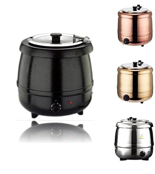 【中古】電子温かいスープポット断熱電気加熱恒温スープポットカフェテリアホテル 10L 食品スープウォーマー 業務用ステンレス製 業務用電気スープウォーマー 温度調節機能付き レストランや大家族向け スープポット スープウォーマー ビュッフェレストラン キッチン用品 スープポット サーモタンク LumoLight (黒鉄ケース)【メーカー名】【メーカー型番】【ブランド名】LumoLight 電気ポット 【商品説明】電子温かいスープポット断熱電気加熱恒温スープポットカフェテリアホテル 10L 食品スープウォーマー 業務用ステンレス製 業務用電気スープウォーマー 温度調節機能付き レストランや大家族向け スープポット スープウォーマー ビュッフェレストラン キッチン用品 スープポット サーモタンク LumoLight (黒鉄ケース)広い適用範囲：電気スープポットは、家族の集まりやイベント、パーティー、ビュッフェ、ファストフードスタンド、スナックバーなどのように、商業と家庭の両方の使用のために耐久性があります。業務用グレード : 10Lの大容量で、業務用、家庭用として非常に適しています。私たちの商業スープケトルは、簡単に洗浄、耐久性と長寿命のための高品質のメッキ金属シェル、ステンレス鋼ライナーとアルミキャニスターを備えています，スープ、チーズ、ホットドッグ、チリ、モルドワインなど、多くの食品を保温するためにケータリングスープウォーマーを使用することができます多目的な蓋 : 蓋のクールタッチハンドルとヒンジデザインは、安全な取り扱いを提供し、提供中に蓋を持ったり、別の場所に置いたりすることに関連する潜在的なリスクと混乱を排除します厚みのあるライナー、循環ヒートロック 厚い素材で丈夫で変形しません。 35〜80℃の温度制御可能な長時間定数温度 分割設計、安全で火傷防止 便利な吊り下げカバー、実用的で省スペース。調節可能な温度 : その簡単な手動制御ノブは、35から95℃華氏の温度で製品を保持することができます、あなたは常に鍋で別の食品のための右の温度を見つけることができます。自動停止、保温機能付き当店では初期不良に限り、商品到着から7日間は返品を 受付けております。お問い合わせ・メールにて不具合詳細をご連絡ください。他モールとの併売品の為、完売の際はキャンセルご連絡させて頂きます。中古品の商品タイトルに「限定」「初回」「保証」「DLコード」などの表記がありましても、特典・付属品・帯・保証等は付いておりません。電子辞書、コンパクトオーディオプレーヤー等のイヤホンは写真にありましても衛生上、基本お付けしておりません。※未使用品は除く品名に【import】【輸入】【北米】【海外】等の国内商品でないと把握できる表記商品について国内のDVDプレイヤー、ゲーム機で稼働しない場合がございます。予めご了承の上、購入ください。掲載と付属品が異なる場合は確認のご連絡をさせて頂きます。ご注文からお届けまで1、ご注文⇒ご注文は24時間受け付けております。2、注文確認⇒ご注文後、当店から注文確認メールを送信します。3、お届けまで3〜10営業日程度とお考えください。4、入金確認⇒前払い決済をご選択の場合、ご入金確認後、配送手配を致します。5、出荷⇒配送準備が整い次第、出荷致します。配送業者、追跡番号等の詳細をメール送信致します。6、到着⇒出荷後、1〜3日後に商品が到着します。　※離島、北海道、九州、沖縄は遅れる場合がございます。予めご了承下さい。お電話でのお問合せは少人数で運営の為受け付けておりませんので、お問い合わせ・メールにてお願い致します。営業時間　月〜金　11:00〜18:00★お客様都合によるご注文後のキャンセル・返品はお受けしておりませんのでご了承ください。0