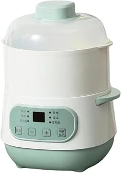 【中古】電気煮込み鍋 セラミックスープポット 電気鍋 2人用 スロークッカー 家庭用焦げ付き防止ミルク鍋 自動予約防水煮込み鍋 電気なべ 簡単調理 保温モード 調理鍋 コンパクト なべ 一人暮らし 蒸し 料理 マルチ調理 寮・オフィス用 (グリーン,電気シチュー鍋＋蒸し器)【メーカー名】【メーカー型番】【ブランド名】LuggageLuxe 電気ポット 【商品説明】電気煮込み鍋 セラミックスープポット 電気鍋 2人用 スロークッカー 家庭用焦げ付き防止ミルク鍋 自動予約防水煮込み鍋 電気なべ 簡単調理 保温モード 調理鍋 コンパクト なべ 一人暮らし 蒸し 料理 マルチ調理 寮・オフィス用 (グリーン,電気シチュー鍋＋蒸し器)● コンパクトなサイズなので、一人暮らしや寮・オフィスでも使いやすい調理器具です。● セラミックスープ鍋で煮込めば、味がしっかり染み込んだご飯やおかずが簡単に作れます。● 家庭用焦げ付き防止ミルク鍋や自動予約防水煮込み鍋など、便利な機能も充実しています。● 長時間低温調理で美味しく健康的に調理可能！● 保温モードも搭載しているので、あたたかいまま食べられて経済的です。当店では初期不良に限り、商品到着から7日間は返品を 受付けております。お問い合わせ・メールにて不具合詳細をご連絡ください。他モールとの併売品の為、完売の際はキャンセルご連絡させて頂きます。中古品の商品タイトルに「限定」「初回」「保証」「DLコード」などの表記がありましても、特典・付属品・帯・保証等は付いておりません。電子辞書、コンパクトオーディオプレーヤー等のイヤホンは写真にありましても衛生上、基本お付けしておりません。※未使用品は除く品名に【import】【輸入】【北米】【海外】等の国内商品でないと把握できる表記商品について国内のDVDプレイヤー、ゲーム機で稼働しない場合がございます。予めご了承の上、購入ください。掲載と付属品が異なる場合は確認のご連絡をさせて頂きます。ご注文からお届けまで1、ご注文⇒ご注文は24時間受け付けております。2、注文確認⇒ご注文後、当店から注文確認メールを送信します。3、お届けまで3〜10営業日程度とお考えください。4、入金確認⇒前払い決済をご選択の場合、ご入金確認後、配送手配を致します。5、出荷⇒配送準備が整い次第、出荷致します。配送業者、追跡番号等の詳細をメール送信致します。6、到着⇒出荷後、1〜3日後に商品が到着します。　※離島、北海道、九州、沖縄は遅れる場合がございます。予めご了承下さい。お電話でのお問合せは少人数で運営の為受け付けておりませんので、お問い合わせ・メールにてお願い致します。営業時間　月〜金　11:00〜18:00★お客様都合によるご注文後のキャンセル・返品はお受けしておりませんのでご了承ください。0