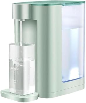 【中古】Wyazziv ホットポット卓上サーバー瞬間湯沸かし器3リットル5段階温度調節で摂氏調節可能電気ポットデスクオフィス寝室 (グリーン)【メーカー名】【メーカー型番】【ブランド名】Wyazziv 電気ポット 【商品説明】Wyazziv ホットポット卓上サーバー瞬間湯沸かし器3リットル5段階温度調節で摂氏調節可能電気ポットデスクオフィス寝室 (グリーン)高精度で定量的な制御:2段階の精度で水の流れを簡単に調節できます。定量ボタンを押すと、小さなコップは160 mlか260 ml程度で水の流れを止めます。温度設定と機能のクリアでシームレスな制御を提供するヒューマンインターフェースです。【温度調節】5段階の温度調節がカスタマイズ可能です。温度設定は、通常の45°C、55°C、85°C、100°Cから家族の好みに合わせて100°Cに調整できます。夜もパワーアップしたツヤ機能が楽しめます。夜間の摂取を妨げず、平和な体験を確保できます。[3秒以内に使用可能]瞬間お湯です!約3秒で吹き出してくれるポットは、好きなお茶やインスタントコーヒーをすぐに楽しむことができ、休憩を取りたいときにすぐに沸かすことができます。「瞬間湯沸かし器」はデスクサイズなので、キッチンやリビングだけでなく、寝室に置いたり、オフィスのデスクで仕事をするときにも使えます。いろいろな場所で使えます!【軽量で持ち運びに便利】コンパクト、軽量、持ち運びに便利-いつでもどこでもお使いいただけます。デスクやデスクのあらゆる場所でお使いいただけます。旅行、ホテル、寝室、オフィス、会議室、ペンキ塗りなどの際に、可働式の水タンクにより便利に使用できます。当店では初期不良に限り、商品到着から7日間は返品を 受付けております。お問い合わせ・メールにて不具合詳細をご連絡ください。他モールとの併売品の為、完売の際はキャンセルご連絡させて頂きます。中古品の商品タイトルに「限定」「初回」「保証」「DLコード」などの表記がありましても、特典・付属品・帯・保証等は付いておりません。電子辞書、コンパクトオーディオプレーヤー等のイヤホンは写真にありましても衛生上、基本お付けしておりません。※未使用品は除く品名に【import】【輸入】【北米】【海外】等の国内商品でないと把握できる表記商品について国内のDVDプレイヤー、ゲーム機で稼働しない場合がございます。予めご了承の上、購入ください。掲載と付属品が異なる場合は確認のご連絡をさせて頂きます。ご注文からお届けまで1、ご注文⇒ご注文は24時間受け付けております。2、注文確認⇒ご注文後、当店から注文確認メールを送信します。3、お届けまで3〜10営業日程度とお考えください。4、入金確認⇒前払い決済をご選択の場合、ご入金確認後、配送手配を致します。5、出荷⇒配送準備が整い次第、出荷致します。配送業者、追跡番号等の詳細をメール送信致します。6、到着⇒出荷後、1〜3日後に商品が到着します。　※離島、北海道、九州、沖縄は遅れる場合がございます。予めご了承下さい。お電話でのお問合せは少人数で運営の為受け付けておりませんので、お問い合わせ・メールにてお願い致します。営業時間　月〜金　11:00〜18:00★お客様都合によるご注文後のキャンセル・返品はお受けしておりませんのでご了承ください。0