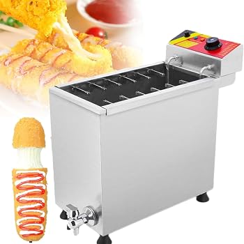 【中古】業務用電気フライヤー、チーズホットドッグスティック用大容量、レストラン、店舗、家庭での使用に最適、220V【メーカー名】【メーカー型番】【ブランド名】YQXCJYB 業務用厨房家電 【商品説明】業務用電気フライヤー、チーズホットドッグスティック用大容量、レストラン、店舗、家庭での使用に最適、220V高効率調理：3kWのヒーターを搭載したこのステンレス製コーンフライヤーは、素早く均一な加熱を実現します。ワンタッチ温度調節機能により、50〜200℃の間で簡単に温度調整が可能で、様々な揚げ物をカリッと仕上げるのに最適です。強化された安全機能：滑り止め付きの調節可能な脚を備えたこのフライヤーは、あらゆる表面にしっかりと設置でき、操作中の安定性を確保し、常にユーザーの安全を守ります。簡単なメンテナンス：高品質のステンレス鋼で作られたこのフライヤーは、耐久性があるだけでなく、お手入れも簡単で、汚れの付着を最小限に抑え、食品衛生基準を維持します。広々としたデザイン：25リットルの容量と12個のフックが2列に並んだこのフライヤーは、素早く簡単に食材を取り扱うことができ、大量の調理の待ち時間を大幅に短縮します。多用途な用途：業務用に最適なこのフライヤーは、韓国風チーズホットドッグスティックの調理に最適で、ファストフード店、スナックバー、カフェ、屋台など、あらゆる食品サービス環境に幅広く対応できるため、汎用性の高い製品です。当店では初期不良に限り、商品到着から7日間は返品を 受付けております。お問い合わせ・メールにて不具合詳細をご連絡ください。他モールとの併売品の為、完売の際はキャンセルご連絡させて頂きます。中古品の商品タイトルに「限定」「初回」「保証」「DLコード」などの表記がありましても、特典・付属品・帯・保証等は付いておりません。電子辞書、コンパクトオーディオプレーヤー等のイヤホンは写真にありましても衛生上、基本お付けしておりません。※未使用品は除く品名に【import】【輸入】【北米】【海外】等の国内商品でないと把握できる表記商品について国内のDVDプレイヤー、ゲーム機で稼働しない場合がございます。予めご了承の上、購入ください。掲載と付属品が異なる場合は確認のご連絡をさせて頂きます。ご注文からお届けまで1、ご注文⇒ご注文は24時間受け付けております。2、注文確認⇒ご注文後、当店から注文確認メールを送信します。3、お届けまで3〜10営業日程度とお考えください。4、入金確認⇒前払い決済をご選択の場合、ご入金確認後、配送手配を致します。5、出荷⇒配送準備が整い次第、出荷致します。配送業者、追跡番号等の詳細をメール送信致します。6、到着⇒出荷後、1〜3日後に商品が到着します。　※離島、北海道、九州、沖縄は遅れる場合がございます。予めご了承下さい。お電話でのお問合せは少人数で運営の為受け付けておりませんので、お問い合わせ・メールにてお願い致します。営業時間　月〜金　11:00〜18:00★お客様都合によるご注文後のキャンセル・返品はお受けしておりませんのでご了承ください。0