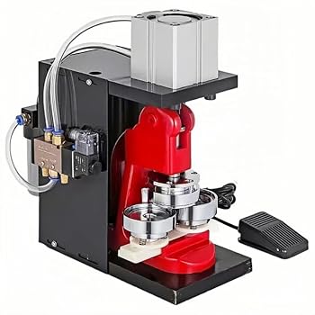 【中古】Zvtw缶バッジメーカー 空気圧メーカー機自動機 DIY 製造装置 直径25/32/37...