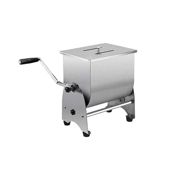 【中古】業務用手動ミートミキサー ステンレス製 操作が簡単 家庭用 業務用 ひき肉やソーセージ作りに適しています (49*31*46cm) (43*25*39cm)【メーカー名】【メーカー型番】【ブランド名】JotoWave 業務用厨房家電 【商品説明】業務用手動ミートミキサー ステンレス製 操作が簡単 家庭用 業務用 ひき肉やソーセージ作りに適しています (49*31*46cm) (43*25*39cm)場所を選ばない：手動式なので、電源コンセントや電池は不要で、どこでも使用できます。キッチンでの使用はもちろん、屋外でのバーベキューやキャンプにも最適です。ステンレス製：本体に錆びにくいステンレスを採用。肉の酸や塩分にも強く、業務用の頻繁な使用にも耐える高い耐久性を実現。衛生的に長くお使いいただけます。ひき肉・ソーセージ作りに最適：ハンバーグ、ミートボール、餃子の具、ソーセージのフィリングなど、プロのような仕上がりに。操作が簡単：ハンドルを回すだけのシンプル操作で初心者でもすぐに使えます。家庭用から業務用まで幅広く対応：ご家庭での小ロット調理から、飲食店・精肉店・ソーセージ工房などの業務用大量調理まで対応します。当店では初期不良に限り、商品到着から7日間は返品を 受付けております。お問い合わせ・メールにて不具合詳細をご連絡ください。他モールとの併売品の為、完売の際はキャンセルご連絡させて頂きます。中古品の商品タイトルに「限定」「初回」「保証」「DLコード」などの表記がありましても、特典・付属品・帯・保証等は付いておりません。電子辞書、コンパクトオーディオプレーヤー等のイヤホンは写真にありましても衛生上、基本お付けしておりません。※未使用品は除く品名に【import】【輸入】【北米】【海外】等の国内商品でないと把握できる表記商品について国内のDVDプレイヤー、ゲーム機で稼働しない場合がございます。予めご了承の上、購入ください。掲載と付属品が異なる場合は確認のご連絡をさせて頂きます。ご注文からお届けまで1、ご注文⇒ご注文は24時間受け付けております。2、注文確認⇒ご注文後、当店から注文確認メールを送信します。3、お届けまで3〜10営業日程度とお考えください。4、入金確認⇒前払い決済をご選択の場合、ご入金確認後、配送手配を致します。5、出荷⇒配送準備が整い次第、出荷致します。配送業者、追跡番号等の詳細をメール送信致します。6、到着⇒出荷後、1〜3日後に商品が到着します。　※離島、北海道、九州、沖縄は遅れる場合がございます。予めご了承下さい。お電話でのお問合せは少人数で運営の為受け付けておりませんので、お問い合わせ・メールにてお願い致します。営業時間　月〜金　11:00〜18:00★お客様都合によるご注文後のキャンセル・返品はお受けしておりませんのでご了承ください。0