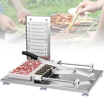 【中古】手動式ステンレス製ケバブメーカー、肉用多機能串刺し機、竹串ツール、グリルやバーベキューに最適、使いやすい肉串刺し機【メーカー名】【メーカー型番】【ブランド名】JYHXAAC 業務用厨房家電 【商品説明】手動式ステンレス製ケバブメーカー、肉用多機能串刺し機、竹串ツール、グリルやバーベキューに最適、使いやすい肉串刺し機自家製肉串焼き機は便利で素早く、一度に10本の串を刺すことができ、時間と労力を節約し、清潔で衛生的です。高品質の素材を使用した肉串焼き機の本体はステンレス鋼製で、肉型はPE複合材料で作られており、安全で衛生的であるだけでなく、高い硬度と強度も備えています。ユニークなデザイン このバーベキュー肉串は、長めのハンドル、レバー原理設計、二重圧力支持を採用し、時間と労力を節約し、科学的な構造で、高速かつ信頼性の高い串刺し速度を実現しています。使用後のお手入れが簡単で、掃除の行き止まりがなく、分解も簡単で、省スペースで、高温洗浄も可能です。メンテナンスと操作が簡単：ボタン一つで起動、清掃が簡単、安定した性能、そして長期使用が可能。当店では初期不良に限り、商品到着から7日間は返品を 受付けております。お問い合わせ・メールにて不具合詳細をご連絡ください。他モールとの併売品の為、完売の際はキャンセルご連絡させて頂きます。中古品の商品タイトルに「限定」「初回」「保証」「DLコード」などの表記がありましても、特典・付属品・帯・保証等は付いておりません。電子辞書、コンパクトオーディオプレーヤー等のイヤホンは写真にありましても衛生上、基本お付けしておりません。※未使用品は除く品名に【import】【輸入】【北米】【海外】等の国内商品でないと把握できる表記商品について国内のDVDプレイヤー、ゲーム機で稼働しない場合がございます。予めご了承の上、購入ください。掲載と付属品が異なる場合は確認のご連絡をさせて頂きます。ご注文からお届けまで1、ご注文⇒ご注文は24時間受け付けております。2、注文確認⇒ご注文後、当店から注文確認メールを送信します。3、お届けまで3〜10営業日程度とお考えください。4、入金確認⇒前払い決済をご選択の場合、ご入金確認後、配送手配を致します。5、出荷⇒配送準備が整い次第、出荷致します。配送業者、追跡番号等の詳細をメール送信致します。6、到着⇒出荷後、1〜3日後に商品が到着します。　※離島、北海道、九州、沖縄は遅れる場合がございます。予めご了承下さい。お電話でのお問合せは少人数で運営の為受け付けておりませんので、お問い合わせ・メールにてお願い致します。営業時間　月〜金　11:00〜18:00★お客様都合によるご注文後のキャンセル・返品はお受けしておりませんのでご了承ください。0