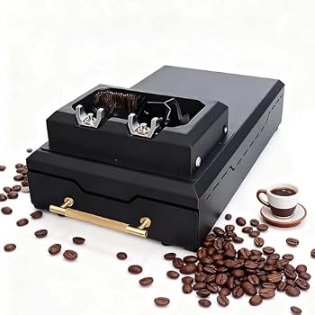 【中古】58mmポルタフィルター用自動洗浄機、電動エスプレッソポルタフィルター洗...