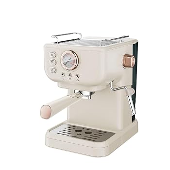 【中古】Traxomi 家庭用半自動コーヒーメーカー レトロ一体型 高圧エスプレッソ抽出 ミルク泡立て機能搭載 1.5l 貯水タンク 取り外し受け皿 温度計付きスマート温度調整 底面滑り止め キッチンコーヒー抽出器具【メーカー名】【メーカー型番】【ブランド名】Traxomi コーヒーメーカー 【商品説明】Traxomi 家庭用半自動コーヒーメーカー レトロ一体型 高圧エスプレッソ抽出 ミルク泡立て機能搭載 1.5l 貯水タンク 取り外し受け皿 温度計付きスマート温度調整 底面滑り止め キッチンコーヒー抽出器具クラシカルなレトロデザインの一体型半自動コーヒーメーカーで、インテリアに馴染みやすく自宅キッチンに設置するだけで雰囲気を高めます。高圧抽出方式により濃厚なエスプレッソを簡単に作り出せ、朝食時や休憩時間に本格的な珈琲を味わえます。標準搭載のミルク泡立て機能により、カフェ風ラテやカプチーノを自宅で手軽に調製可能です。1.5l の大容量貯水タンクは複数人分のコーヒー抽出に対応でき、家族団欒や来客接待時にスムーズに飲み物を用意できます。本体に目視可能な温度計を備え、リアルタイムで水温を確認できます。スマート温度制御システムが適切な抽出温度を維持し、珈琲豆本来の香りと旨みを最大限引き出し、安定した美味しい仕上がりを実現します。受け皿は取り外し設計となっており、こぼれた水滴や汚れを簡単に掃除でき、日々の手入れに手間がかかりません。構造がシンプルで扱いやすく、コーヒー調理初心者でも難なく操作して日常的に活用できます。機器底部に滑り止め加工を施し、テーブル面にしっかり固定されます。抽出作業時の振動や接触による位置ズレを防ぎ、使用時の安定性を確保し、安心安全にコーヒー作りを楽しむことができます当店では初期不良に限り、商品到着から7日間は返品を 受付けております。お問い合わせ・メールにて不具合詳細をご連絡ください。他モールとの併売品の為、完売の際はキャンセルご連絡させて頂きます。中古品の商品タイトルに「限定」「初回」「保証」「DLコード」などの表記がありましても、特典・付属品・帯・保証等は付いておりません。電子辞書、コンパクトオーディオプレーヤー等のイヤホンは写真にありましても衛生上、基本お付けしておりません。※未使用品は除く品名に【import】【輸入】【北米】【海外】等の国内商品でないと把握できる表記商品について国内のDVDプレイヤー、ゲーム機で稼働しない場合がございます。予めご了承の上、購入ください。掲載と付属品が異なる場合は確認のご連絡をさせて頂きます。ご注文からお届けまで1、ご注文⇒ご注文は24時間受け付けております。2、注文確認⇒ご注文後、当店から注文確認メールを送信します。3、お届けまで3〜10営業日程度とお考えください。4、入金確認⇒前払い決済をご選択の場合、ご入金確認後、配送手配を致します。5、出荷⇒配送準備が整い次第、出荷致します。配送業者、追跡番号等の詳細をメール送信致します。6、到着⇒出荷後、1〜3日後に商品が到着します。　※離島、北海道、九州、沖縄は遅れる場合がございます。予めご了承下さい。お電話でのお問合せは少人数で運営の為受け付けておりませんので、お問い合わせ・メールにてお願い致します。営業時間　月〜金　11:00〜18:00★お客様都合によるご注文後のキャンセル・返品はお受けしておりませんのでご了承ください。0