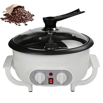【中古】電動コーヒー豆ロースター、750g自動エアコーヒー焙煎機、温度調節可能、ノンスティックコーティング、800W多機能豆ロースター、カフェ、家庭、オフィス用【メーカー名】【メーカー型番】【ブランド名】ノーブランド品 電動ロースター 【商品説明】電動コーヒー豆ロースター、750g自動エアコーヒー焙煎機、温度調節可能、ノンスティックコーティング、800W多機能豆ロースター、カフェ、家庭、オフィス用高効率: 800W を搭載したこの自動コーヒー焙煎機は、最大 750g の生豆を約 25 分で焙煎できます。均一な焙煎には最適なバッチサイズ 300 〜 500g が適しています調整可能な温度とタイマー：この電動コーヒー豆焙煎機は、100?240℃の温度制御と0?60分のタイマーを備えており、一貫した結果で明るいものから暗いものまで焙煎レベルをカスタマイズできます均一な加熱: パフォーマンスを重視して設計されたこのプロフェッショナルコーヒー豆焙煎機には、均一な熱分布を確保するための撹拌機構が組み込まれており、バランスの取れた焙煎と理想的なフレーバーの開発を実現します簡単な操作：焦げ付き防止のベースと透明な蓋を備えたこのユーザーフレンドリーな穀物焙煎機は、焙煎中の監視が簡単で、掃除が簡単で、初心者や毎日の使用に最適です幅広い用途: この多用途コーヒーロースターは、コーヒー豆、ピーナッツ、米の焙煎に適しており、家庭のキッチン、カフェ、オフィスでの使用に最適です当店では初期不良に限り、商品到着から7日間は返品を 受付けております。お問い合わせ・メールにて不具合詳細をご連絡ください。他モールとの併売品の為、完売の際はキャンセルご連絡させて頂きます。中古品の商品タイトルに「限定」「初回」「保証」「DLコード」などの表記がありましても、特典・付属品・帯・保証等は付いておりません。電子辞書、コンパクトオーディオプレーヤー等のイヤホンは写真にありましても衛生上、基本お付けしておりません。※未使用品は除く品名に【import】【輸入】【北米】【海外】等の国内商品でないと把握できる表記商品について国内のDVDプレイヤー、ゲーム機で稼働しない場合がございます。予めご了承の上、購入ください。掲載と付属品が異なる場合は確認のご連絡をさせて頂きます。ご注文からお届けまで1、ご注文⇒ご注文は24時間受け付けております。2、注文確認⇒ご注文後、当店から注文確認メールを送信します。3、お届けまで3〜10営業日程度とお考えください。4、入金確認⇒前払い決済をご選択の場合、ご入金確認後、配送手配を致します。5、出荷⇒配送準備が整い次第、出荷致します。配送業者、追跡番号等の詳細をメール送信致します。6、到着⇒出荷後、1〜3日後に商品が到着します。　※離島、北海道、九州、沖縄は遅れる場合がございます。予めご了承下さい。お電話でのお問合せは少人数で運営の為受け付けておりませんので、お問い合わせ・メールにてお願い致します。営業時間　月〜金　11:00〜18:00★お客様都合によるご注文後のキャンセル・返品はお受けしておりませんのでご了承ください。0