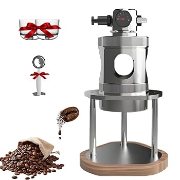 【中古】ポータブル空気圧コーヒーマシン、圧力計付きコーヒーグラインダー、58mm/51mmポルタフィルター、手動エアプレッシャーエスプレッソメーカー、キャンプや旅行、家庭用 large【メーカー名】【メーカー型番】【ブランド名】ノーブランド品 手動エスプレッソマシン 【商品説明】ポータブル空気圧コーヒーマシン、圧力計付きコーヒーグラインダー、58mm/51mmポルタフィルター、手動エアプレッシャーエスプレッソメーカー、キャンプや旅行、家庭用 large【コンパクトで携帯可能な手動エスプレッソマシン】この手動エスプレッソマシンは電気を必要としません。軽量設計で、キャンプや小さなキッチンに最適です。内蔵のコーヒーグラインダーで、どこでも新鮮な豆を挽くことができます。外出先でもバリスタ品質のエスプレッソをお楽しみいただけます。【16バールの圧力＆リアルタイムゲージ】パーフェクトなエスプレッソ抽出のために16バールの圧力を実現。精密ゲージでモニターできます。このマニュアルエスプレッソマシンは、毎回完璧なクレマを保証します。フレッシュな風味のためにコーヒーグラインダーと一緒に使用可能です。【工具不要の分解＆簡単お手入れ】工具を使わずに素早く分解でき、掃除も簡単。使用後は水ですすぐだけでOK。304ステンレス製で耐久性も抜群。旅行や毎日のコーヒーグラインダー使用に最適です。【デュアル58mm/51mmポルタフィルターシステム】裸のポルタフィルターで抽出品質を直接確認できます。コーヒーグラインダーで挽きたての豆と一緒に使用してください。304ステンレス鋼により、純粋な味わいと耐久性を保証します。【頑丈な木製ベース】プレミアム304ステンレス鋼と頑丈な木製ベースで作られたこの手動エスプレッソマシンは、安定した操作と日々のコーヒー抽出における長持ちする耐久性を保証します当店では初期不良に限り、商品到着から7日間は返品を 受付けております。お問い合わせ・メールにて不具合詳細をご連絡ください。他モールとの併売品の為、完売の際はキャンセルご連絡させて頂きます。中古品の商品タイトルに「限定」「初回」「保証」「DLコード」などの表記がありましても、特典・付属品・帯・保証等は付いておりません。電子辞書、コンパクトオーディオプレーヤー等のイヤホンは写真にありましても衛生上、基本お付けしておりません。※未使用品は除く品名に【import】【輸入】【北米】【海外】等の国内商品でないと把握できる表記商品について国内のDVDプレイヤー、ゲーム機で稼働しない場合がございます。予めご了承の上、購入ください。掲載と付属品が異なる場合は確認のご連絡をさせて頂きます。ご注文からお届けまで1、ご注文⇒ご注文は24時間受け付けております。2、注文確認⇒ご注文後、当店から注文確認メールを送信します。3、お届けまで3〜10営業日程度とお考えください。4、入金確認⇒前払い決済をご選択の場合、ご入金確認後、配送手配を致します。5、出荷⇒配送準備が整い次第、出荷致します。配送業者、追跡番号等の詳細をメール送信致します。6、到着⇒出荷後、1〜3日後に商品が到着します。　※離島、北海道、九州、沖縄は遅れる場合がございます。予めご了承下さい。お電話でのお問合せは少人数で運営の為受け付けておりませんので、お問い合わせ・メールにてお願い致します。営業時間　月〜金　11:00〜18:00★お客様都合によるご注文後のキャンセル・返品はお受けしておりませんのでご了承ください。0