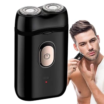 【中古】メンズシェーバー電動,電気シェーバー 電気ポータブルUSB充電