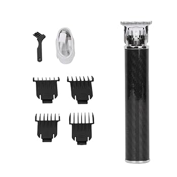 【中古】AMSLSIU 7 ピース/セットコードレスひげトリマー電気グルーミング必須男性ポータブルヘアトリマー男性電気シェーバー