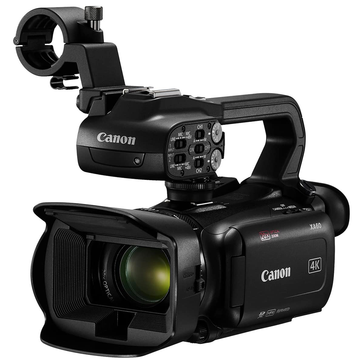 【中古】XA60 業務用デジタルビデオカメラ 4K30P 光学20倍ズーム【メーカー名】【メーカー型番】【ブランド名】キヤノン ビデオカメラ 【商品説明】XA60 業務用デジタルビデオカメラ 4K30P 光学20倍ズーム4K 30P 対応 1/2.3型 CMOSセンサー光学20倍ズームレンズUSB Video Class（UVC）対応当店では初期不良に限り、商品到着から7日間は返品を 受付けております。お問い合わせ・メールにて不具合詳細をご連絡ください。他モールとの併売品の為、完売の際はキャンセルご連絡させて頂きます。中古品の商品タイトルに「限定」「初回」「保証」「DLコード」などの表記がありましても、特典・付属品・帯・保証等は付いておりません。電子辞書、コンパクトオーディオプレーヤー等のイヤホンは写真にありましても衛生上、基本お付けしておりません。※未使用品は除く品名に【import】【輸入】【北米】【海外】等の国内商品でないと把握できる表記商品について国内のDVDプレイヤー、ゲーム機で稼働しない場合がございます。予めご了承の上、購入ください。掲載と付属品が異なる場合は確認のご連絡をさせて頂きます。ご注文からお届けまで1、ご注文⇒ご注文は24時間受け付けております。2、注文確認⇒ご注文後、当店から注文確認メールを送信します。3、お届けまで3〜10営業日程度とお考えください。4、入金確認⇒前払い決済をご選択の場合、ご入金確認後、配送手配を致します。5、出荷⇒配送準備が整い次第、出荷致します。配送業者、追跡番号等の詳細をメール送信致します。6、到着⇒出荷後、1〜3日後に商品が到着します。　※離島、北海道、九州、沖縄は遅れる場合がございます。予めご了承下さい。お電話でのお問合せは少人数で運営の為受け付けておりませんので、お問い合わせ・メールにてお願い致します。営業時間　月〜金　11:00〜18:00★お客様都合によるご注文後のキャンセル・返品はお受けしておりませんのでご了承ください。0