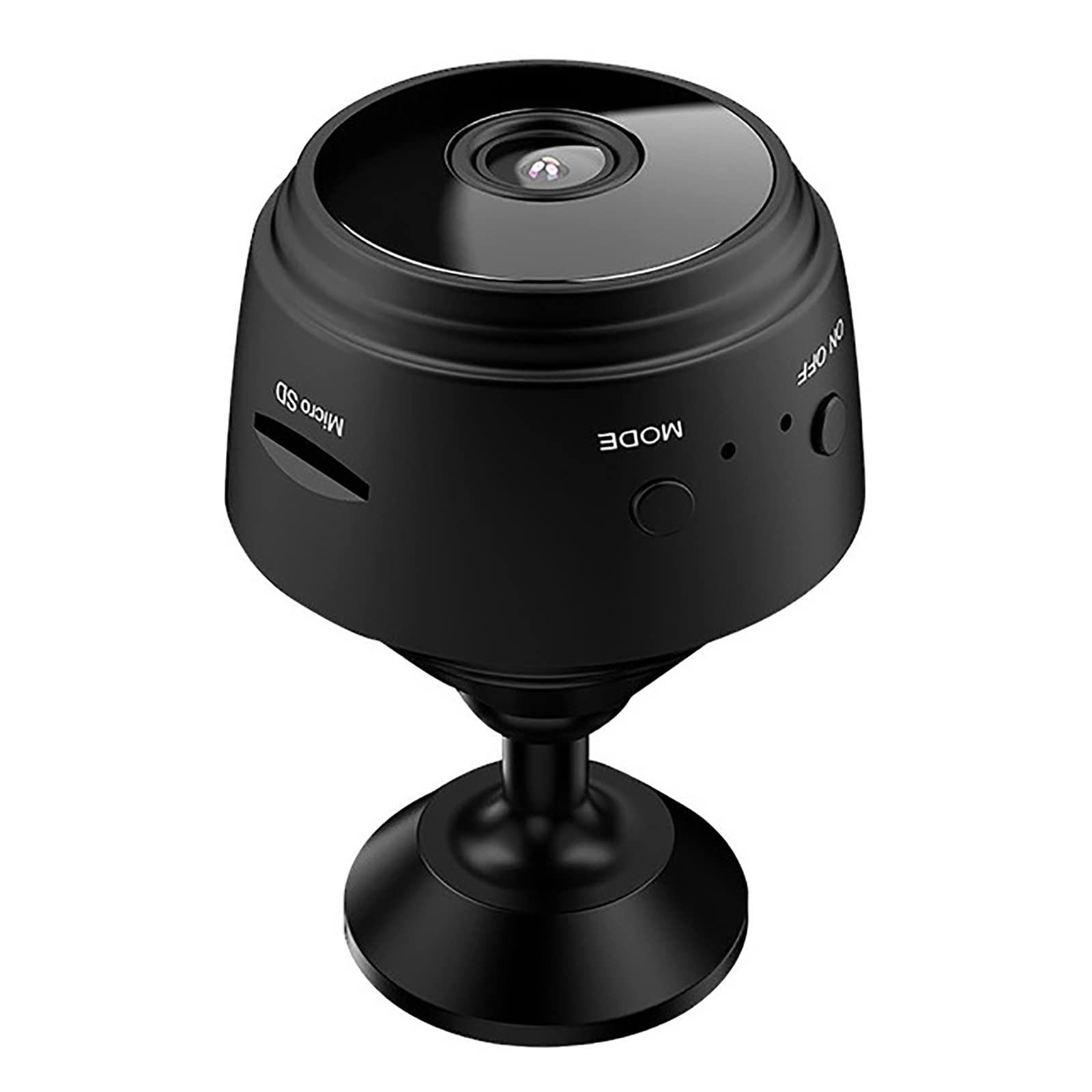 【中古】スポーツアクションカメラ カメラホーム屋外ワイヤレススポーツスモールカメラ hナイトビジョンWiFiカメラ ポータブルHDカメラ (色 : Black, Siz