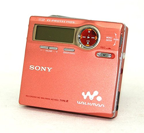 【中古】SONY ソニー MZ-R910-P ピンク ポータブルMDレコーダー（MD録音再生兼用機/MDウォークマン） MDLP対応
