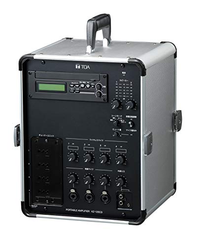 【中古】TOA 移動用PAアンプ 120W×2 CD付 KZ-120CD