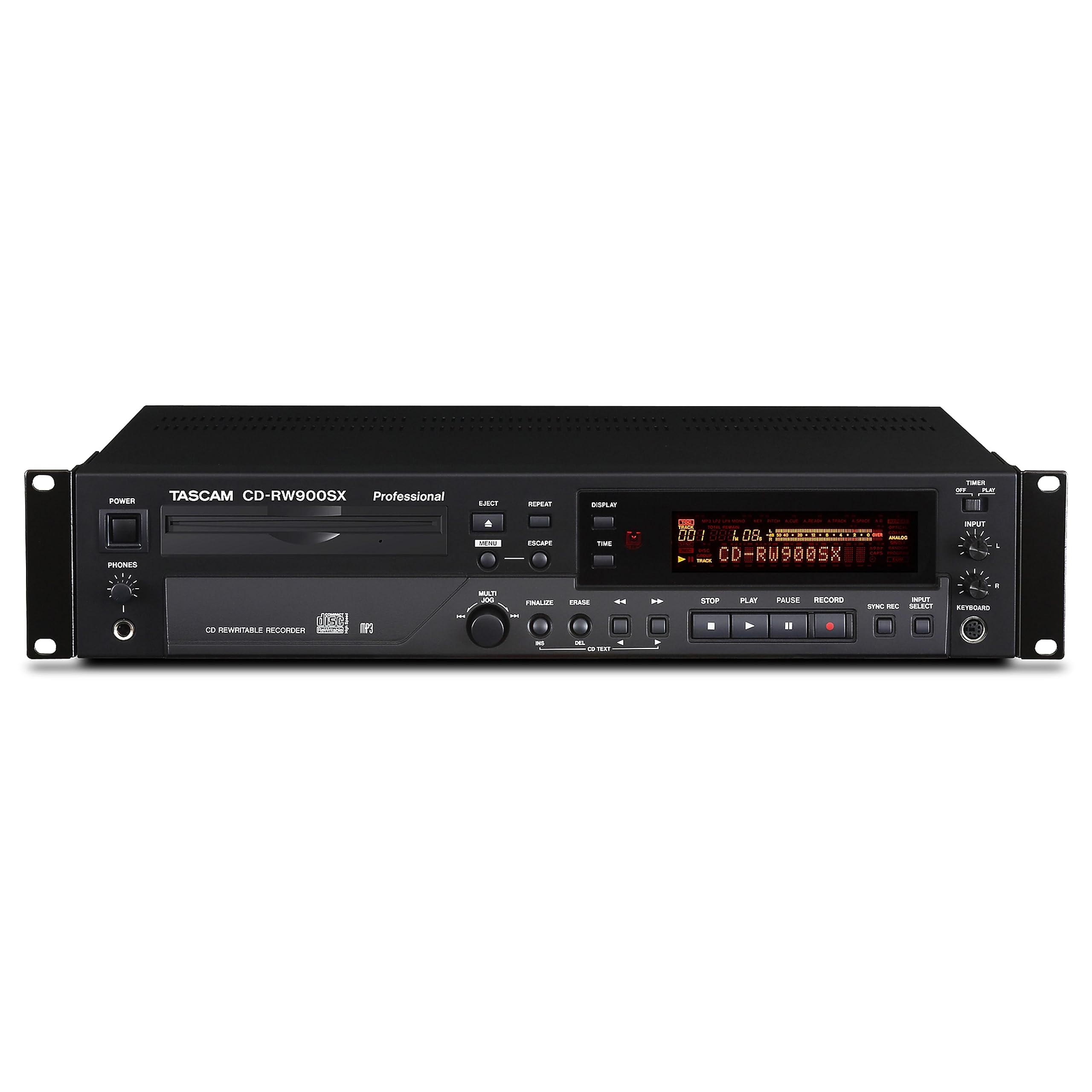 【中古】TASCAM CD-RW900SX 業務用CDプレーヤー/レコーダー