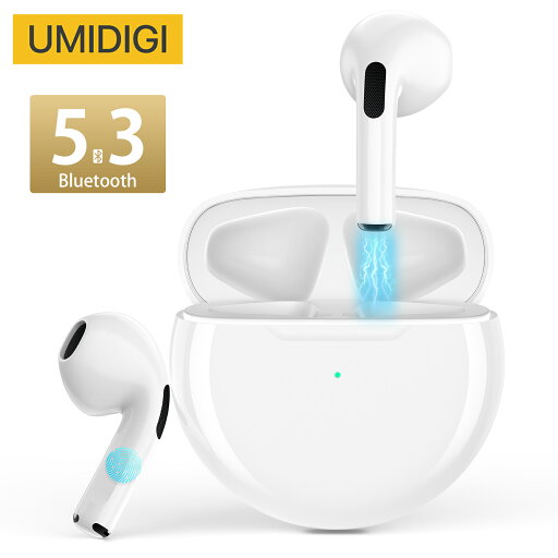 【UMIDIGI公式】UMIDIGI G1 Buds ワイヤレスイヤフォン Bluetooth 自動ペアリング イヤフォン内蔵マイク Type‐C急速充電 左右分離型 最大15時間音楽再生 Zoom WEB会議/通勤/通学/スポーツ/ウォーキング 日本語取扱説明書 【UMIDIGI公式】UMIDIGI G1 Buds ワイヤレスイヤフォン Bluetooth 自動ペアリング イヤフォン内蔵マイク Type‐C急速充電 左右分離型 最大15時間音楽再生 Zoom WEB会議/通勤/通学/スポーツ/ウォーキング 日本語取扱説明書