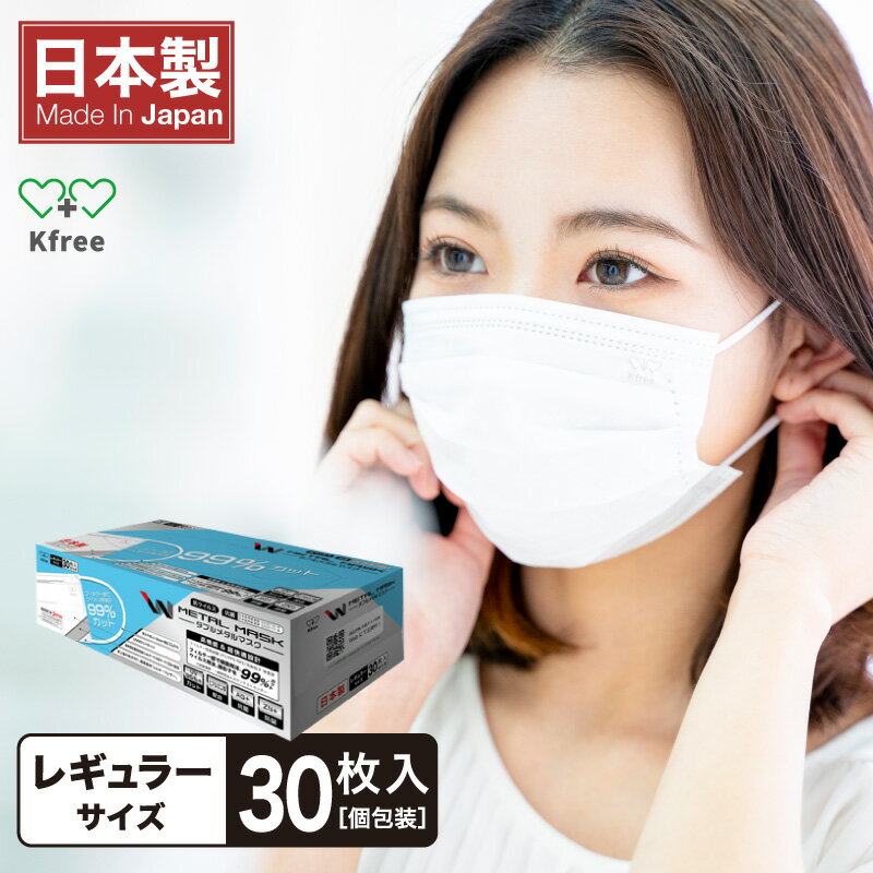 マスク 30枚 個包装 レギュラ...