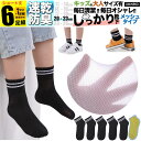 男の子 靴下 子ども用 XL 黒 ラインソックス ライン メッシュ キッズ 子供 ソックス セット 6足組 女の子 5足組 +おまけ1足組 くつ下 ジュニア 小...