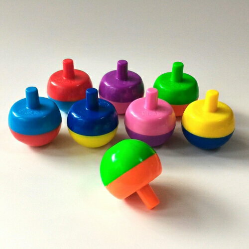 逆立ちごま(プラスチック製4個セット)