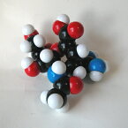 YYS原子ブロック「ザナミビル分子（C12H20N4O7）」分子模型