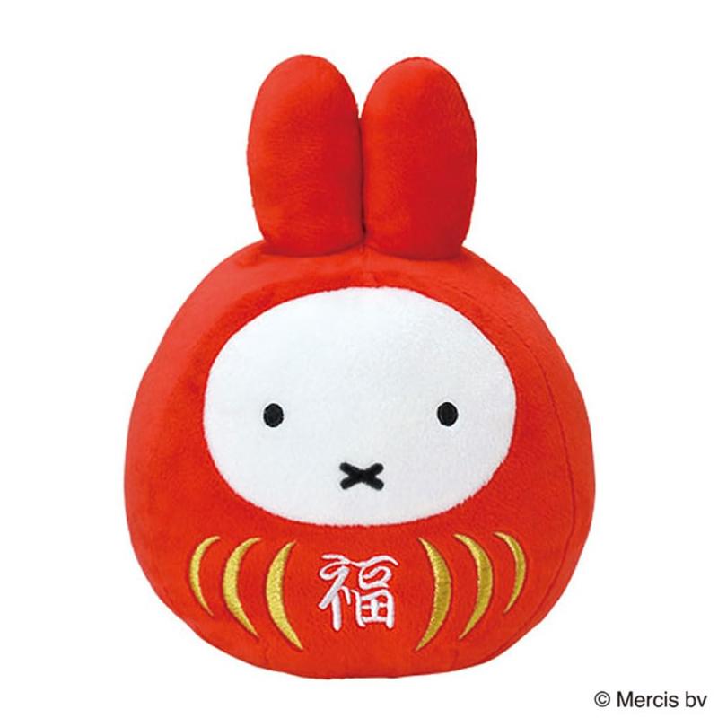 乐天商城 - セキグチ(Sekiguchi) ミッフィー 福だるま S H20×W14×D12cm 603954