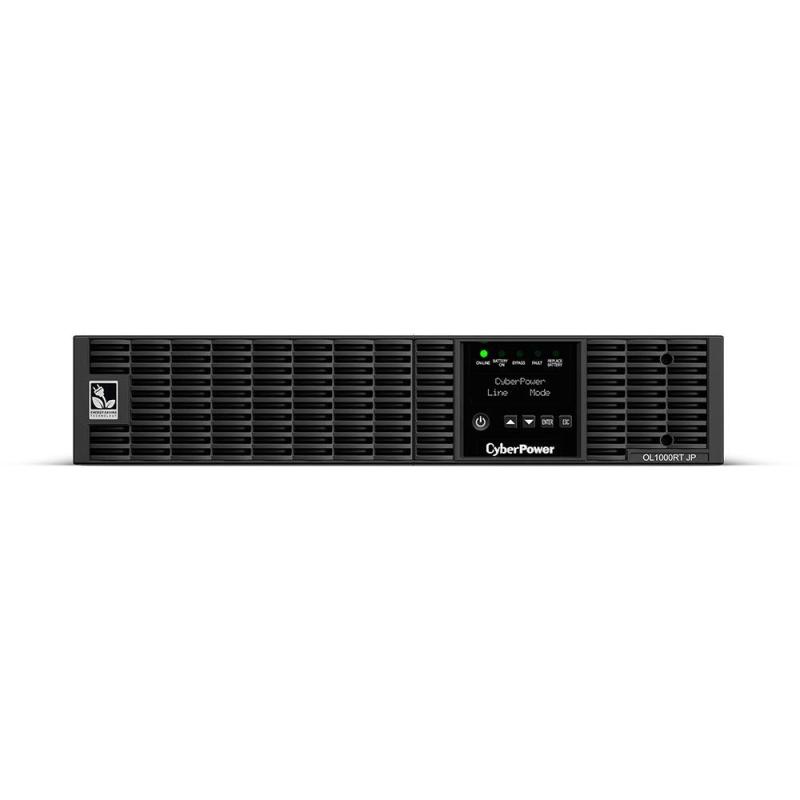海の風ストアのCyberPower (サイバーパワー) OL1000RTJP 無停電電源装置 UPS 常時インバータ/正弦波 1000VA/900W 企業用 2Uラックマウント型 3年｜アングル2