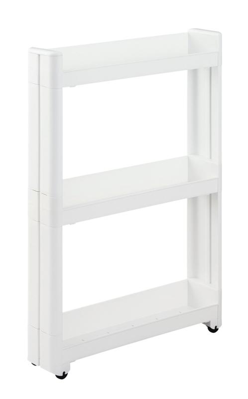 樂天商城 - 不動技研 スマートワゴン Fit W100 55-3段 約幅10.5×奥行55×高さ76.2cm F-2572