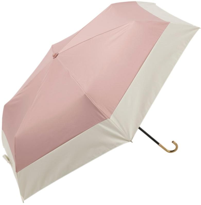 ビコーズ because 折りたたみ傘 50cm UVカット約99.9% 遮光率99.9% 通勤 通学 日傘 晴雨兼用 女性 レデ..