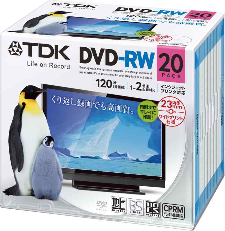 TDK 録画用DVD-RW デジタル放送録画対�
