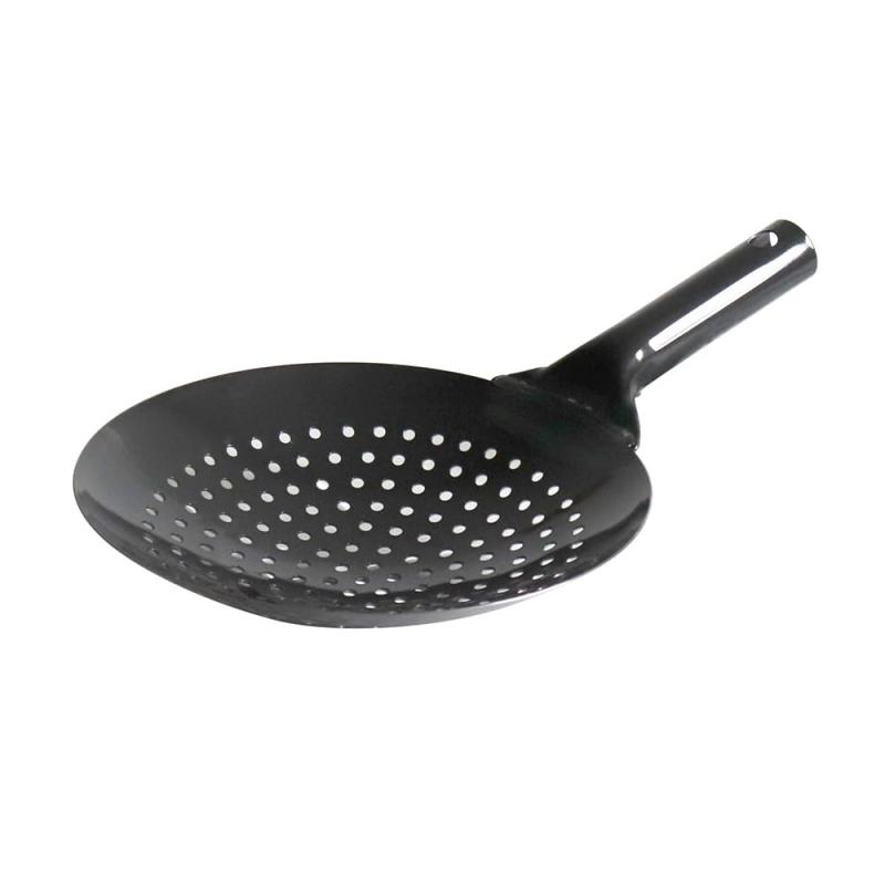 乐天商城 - ベストコ プロスタッフ 共柄 純鉄中華油切り 24cm ND-2061