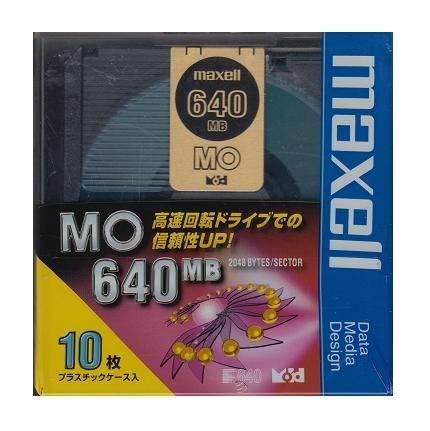 3.5インチ640MB MOメディア maxell MA-M640.