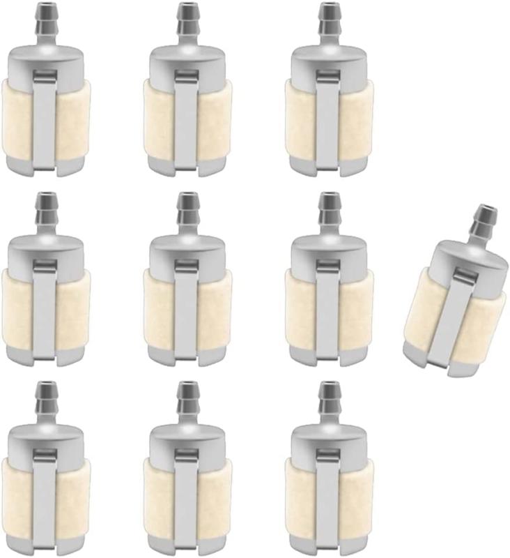 乐天商城 - 燃料フィルター 10個入り 草刈機 刈払機 キャブレター 交換パーツ 芝刈り機 伐木のこぎり農機具 用部品 ガーデンツールパーツ