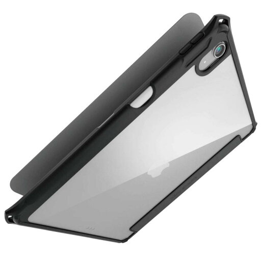 エレコム iPad Air 10.9 第5/4世代 (2022/2020年) ケース ZEROSHOCK オートスリープ対応 手帳型 背面クリア ブラック TB-A20MZEROBK エレコム iPad Air 10.9 第5/4世代 (2022/2020年) ケース ZEROSHOCK オートスリープ対応 手帳型 背面クリア ブラック TB-A20MZEROBK
