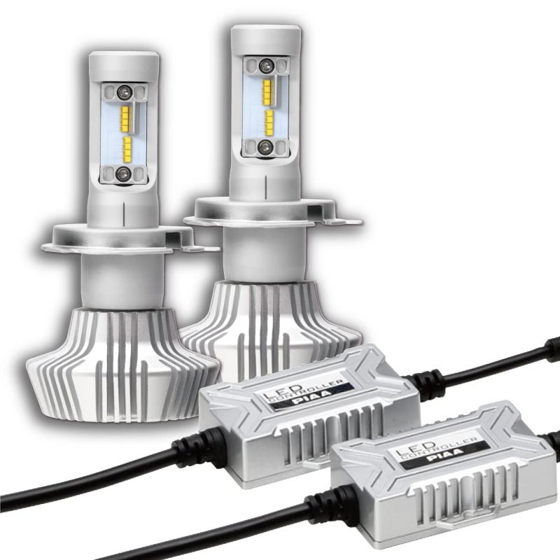 乐天商城 - PIAA ヘッドライト/フォグランプ用 LED 6000K 放熱性能を優先したコントローラー別体タイプ 12V 20/20W Hi4000/Lo3200lm H4 3年 車検対応 〔ハイブリット車/電気自動車 対応〕 2個入 LEH150