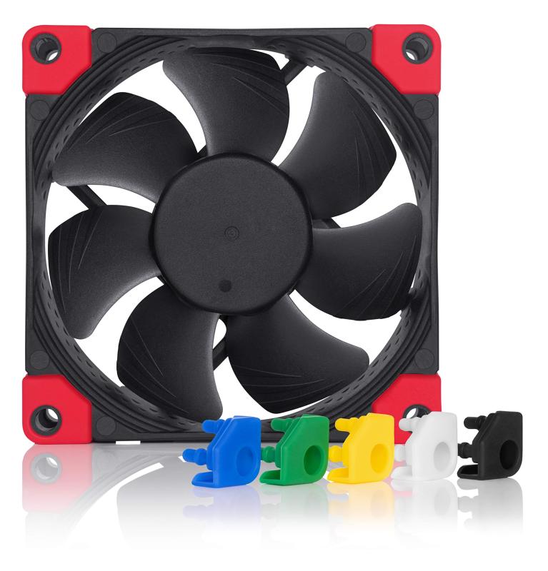 Noctua NF-A8 PWM chromax.black.swap, プレミアム 静音 ファン, 4-Pin接続 (80mm, ブラック)