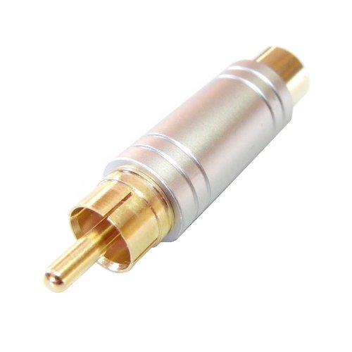 樂天商城 - F-Factory S端子変換プラグ S端子(メス)→ピン/RCA(オス) 変換アダプター/C-060［バルク］