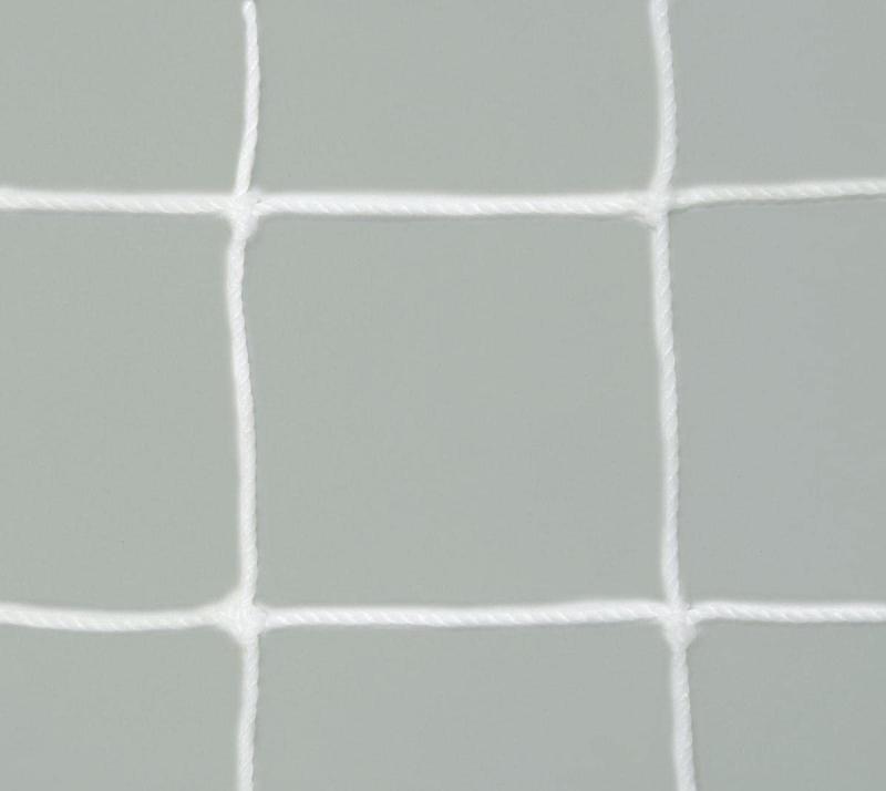 TOEI LIGHT(トーエイライト) フットサル・ハンドゴールネット 白 有結節 四角目 網目10cm角 2張1組 適合ゴールサイズ:幅310×上奥行90×下奥行130×高さ210cm B3018 B3018(4.0)