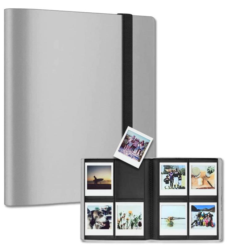 BOLSO チェキ アルバム ケース ポラロイド 収納 大容量 おしゃれ スリム ファイル チェキ帳