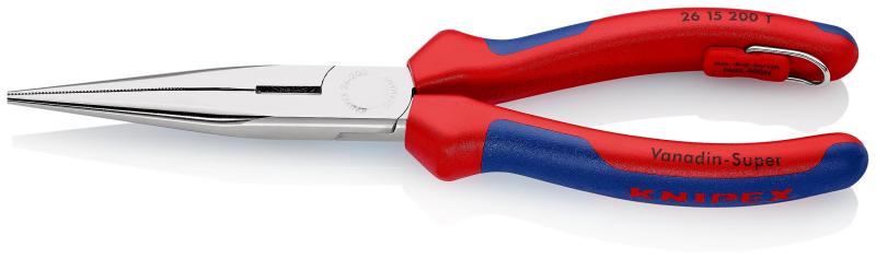 乐天商城 - クニペックス KNIPEX 先長ラジオペンチ 落下防止(BK) 2615-200TBK