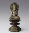 仏像 虚空蔵菩薩 15cm(古美金仕上げ) 仏師:牧田秀雲 原型_(丑・寅年生まれ)十二支守り本尊 高岡銅器(こくうぞうぼさつ)
