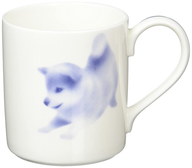 Noritake ノリタケ マグカップ 約400cc コレクターズマグ 電子レンジ対応 食洗器対応 1個 柴犬 ボーンチャイナ T97265A/N-141L